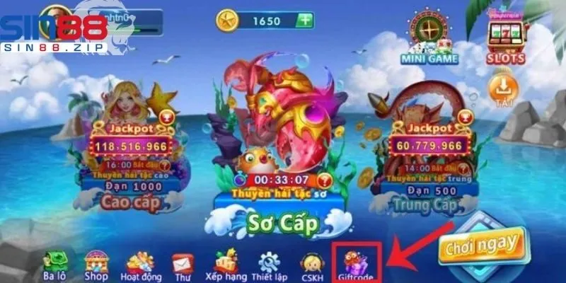 Giao diện các game bắn cá H5 tại Sin88 được tối ưu trên mọi thiết bị