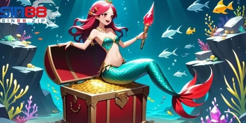 Vũ khí và hệ thống đạn pháo của game Tiểu Tiên Cá